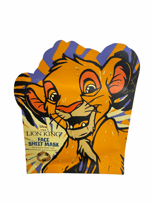 Masque en Tissu "Simba" : L'Esprit du Roi Lion au Quotidien - Misscheshirecat